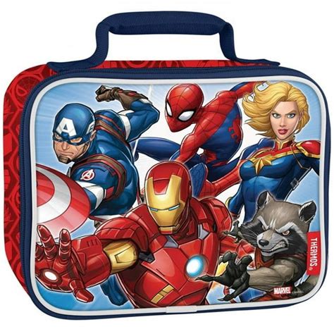 marvel metal lunch box|superhero lunch box.